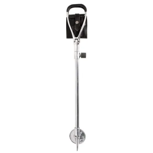 2 in 1 adjustable walking stick folding chair