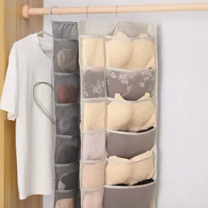 30 Pocket Double Sided Hanging Closet Organizer