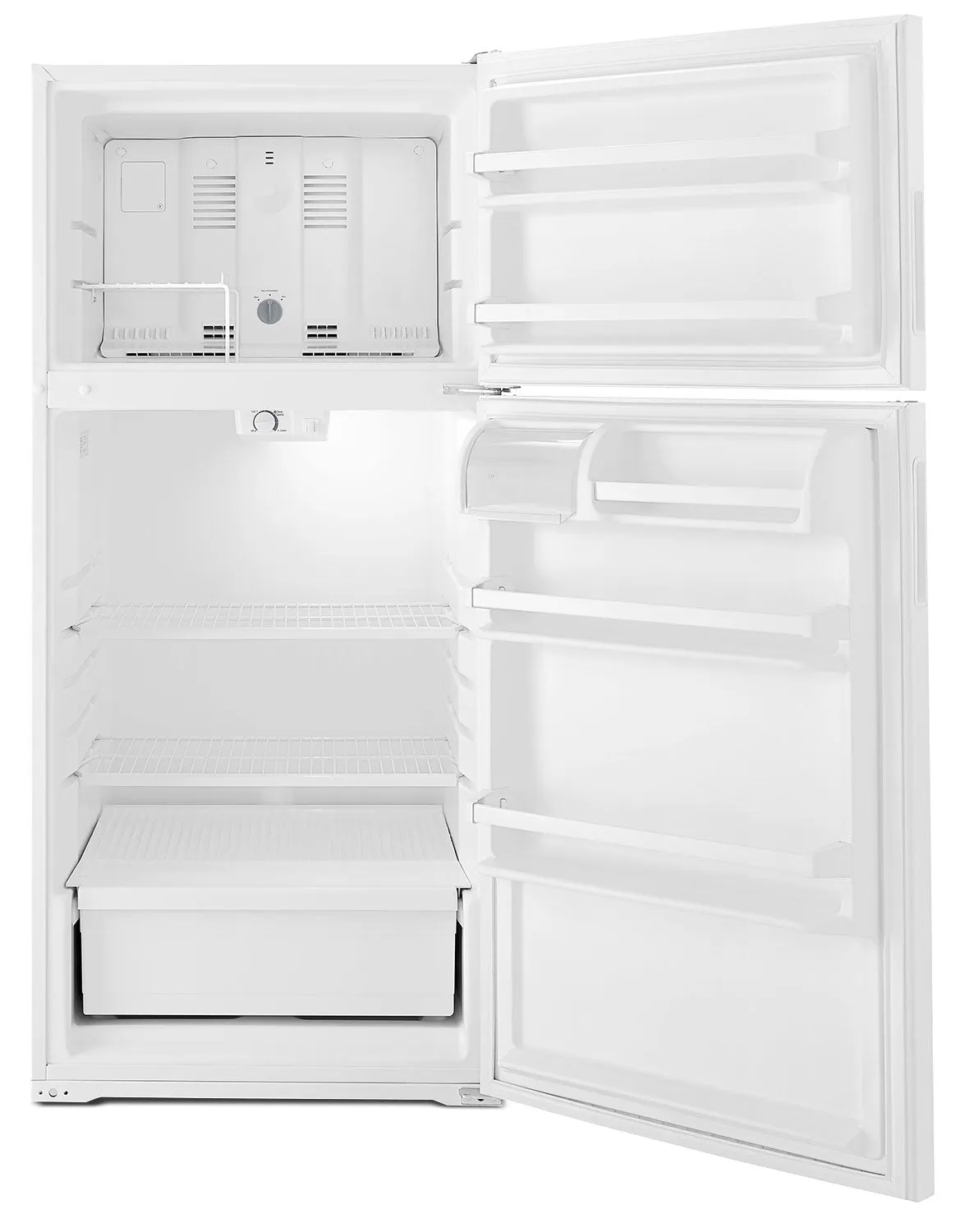 Amana White Top-Freezer Refrigerator (14.3 Cu. Ft.) - ART104TFDW