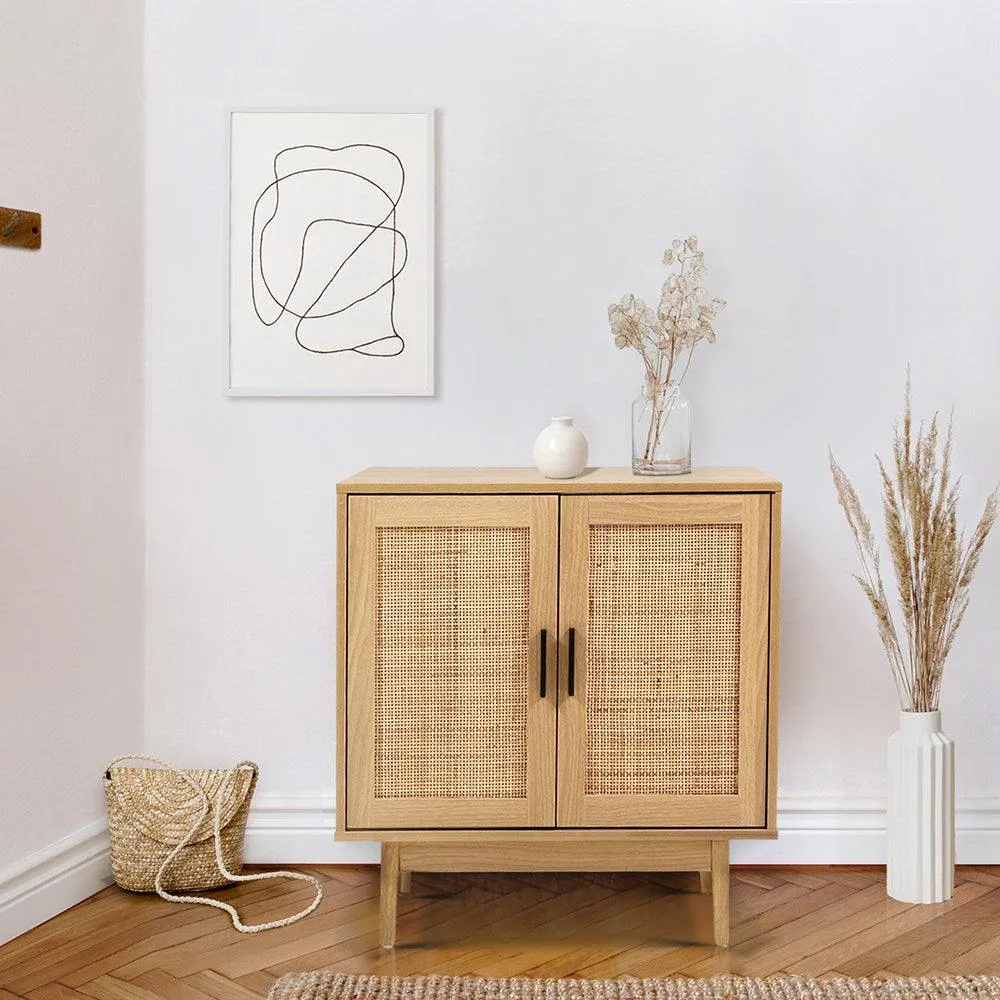 Artiss Rattan Buffet Sideboard Cabinet