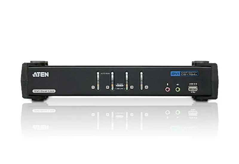 Aten Cubiq Cs1784a - Kvm / Audio / Usb Switch - 4 Ports