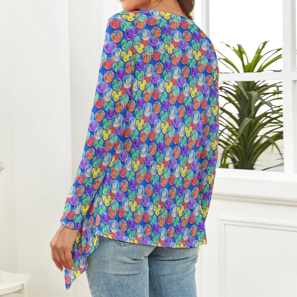 Balloon Collector Women's Short Cardigan