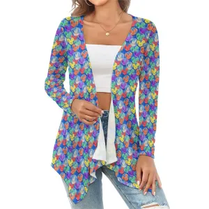 Balloon Collector Women's Short Cardigan