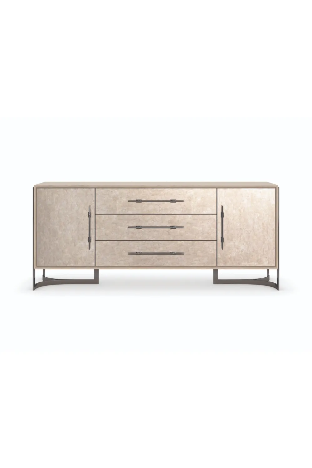 Beige Modern Buffet | Caracole Foiled Again