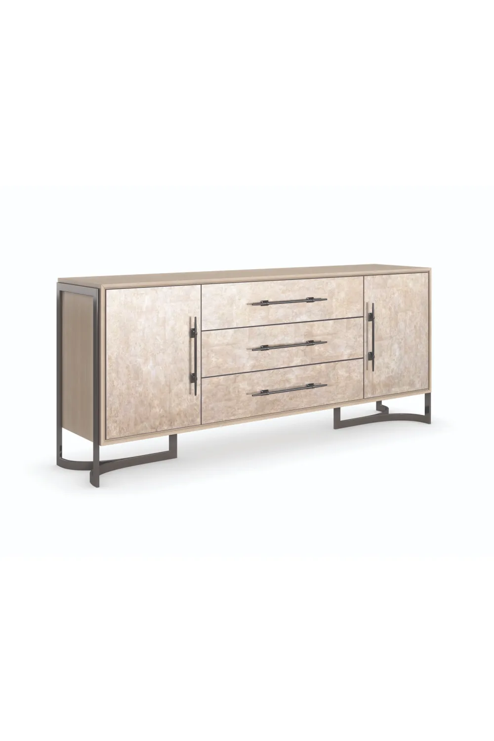 Beige Modern Buffet | Caracole Foiled Again