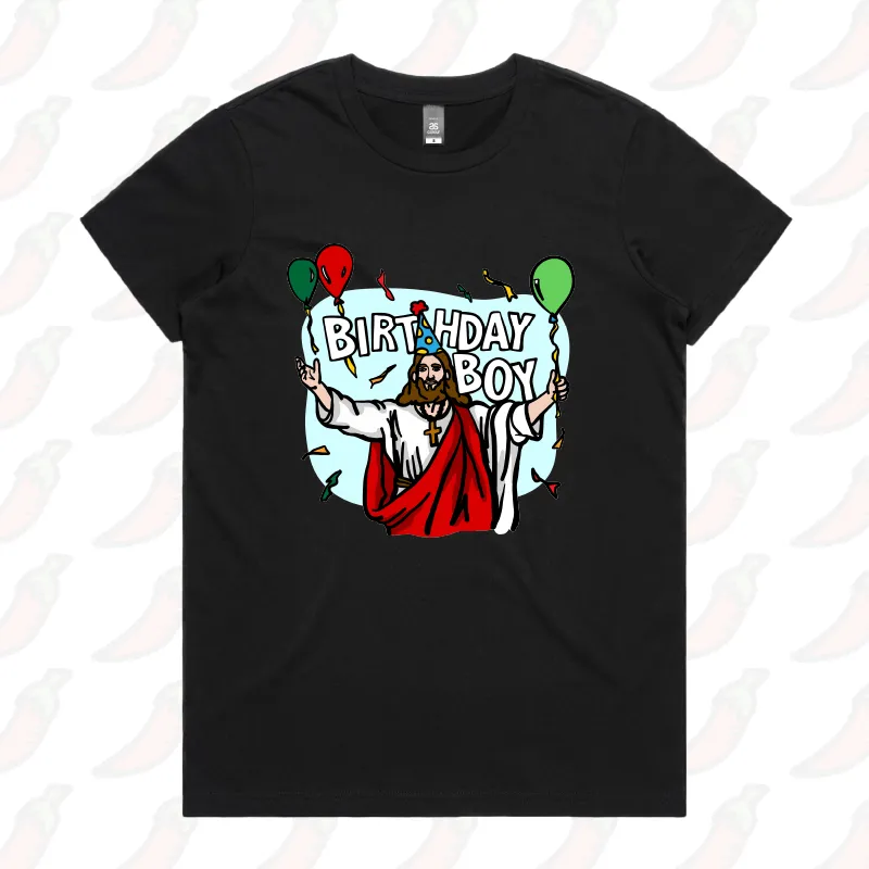 Birthday Boy Christmas 🎉🎄- Women's T Shirt