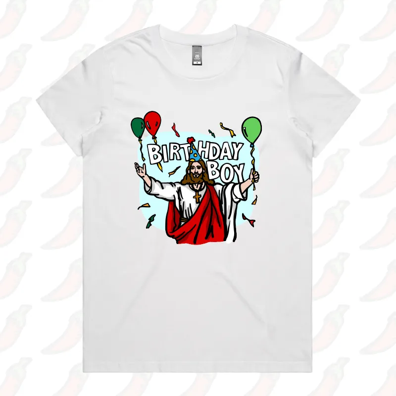 Birthday Boy Christmas 🎉🎄- Women's T Shirt