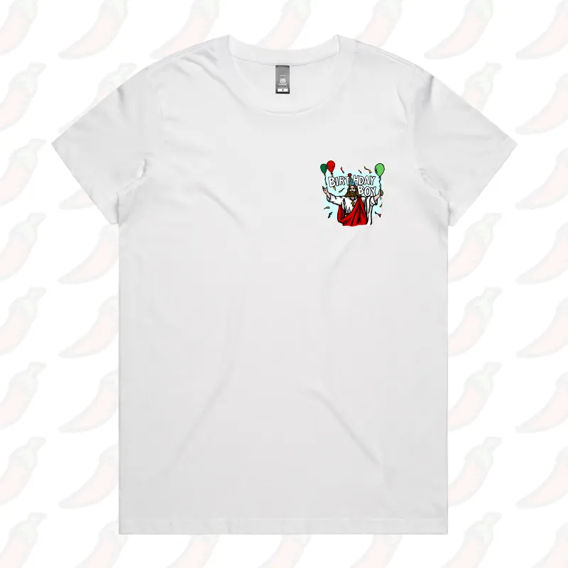 Birthday Boy Christmas 🎉🎄- Women's T Shirt