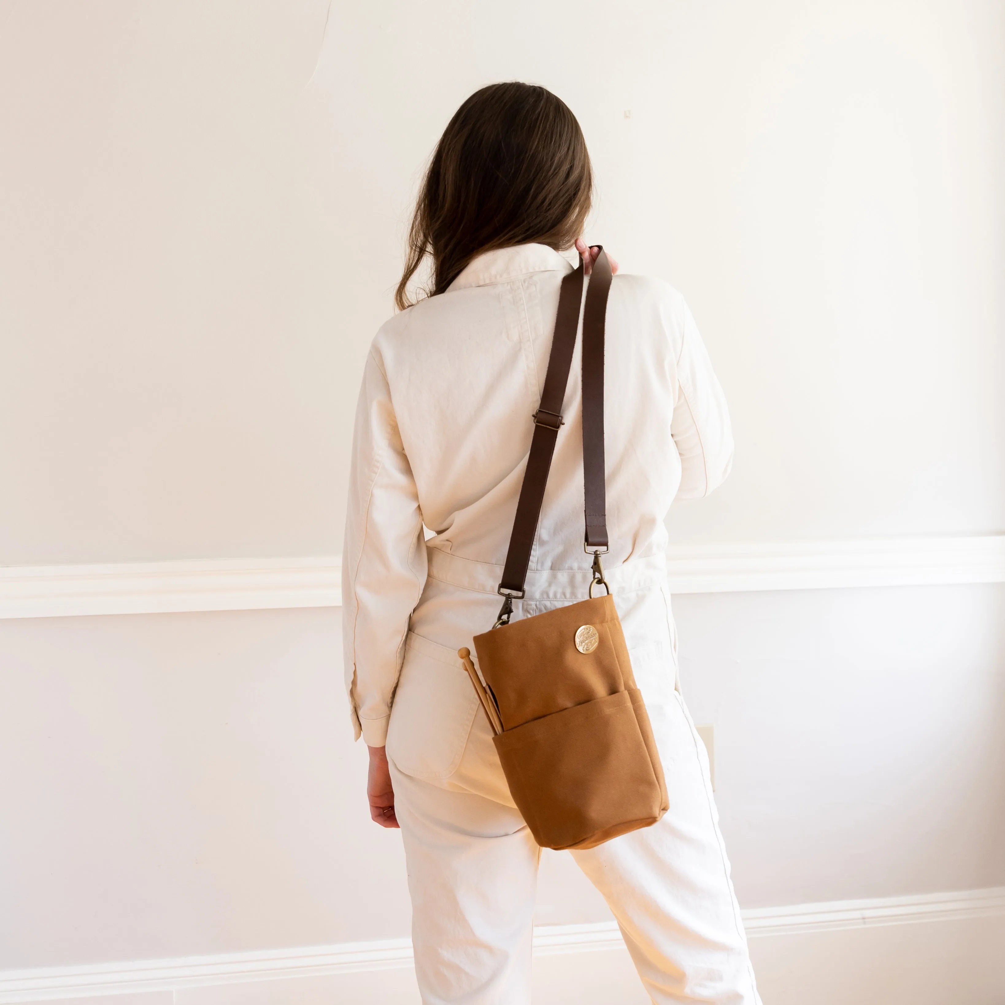 Canvas Bucket Bag