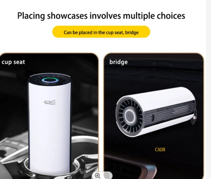 Car Ionizer Air Purifier Car Home