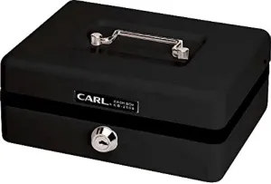 Carl Cash box W195xL155xH83mm Black