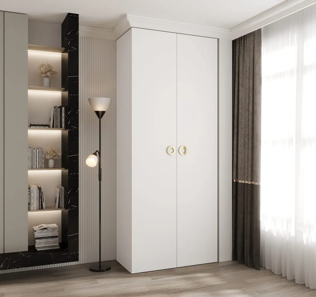 Como I Hinged Door Wardrobe 100cm