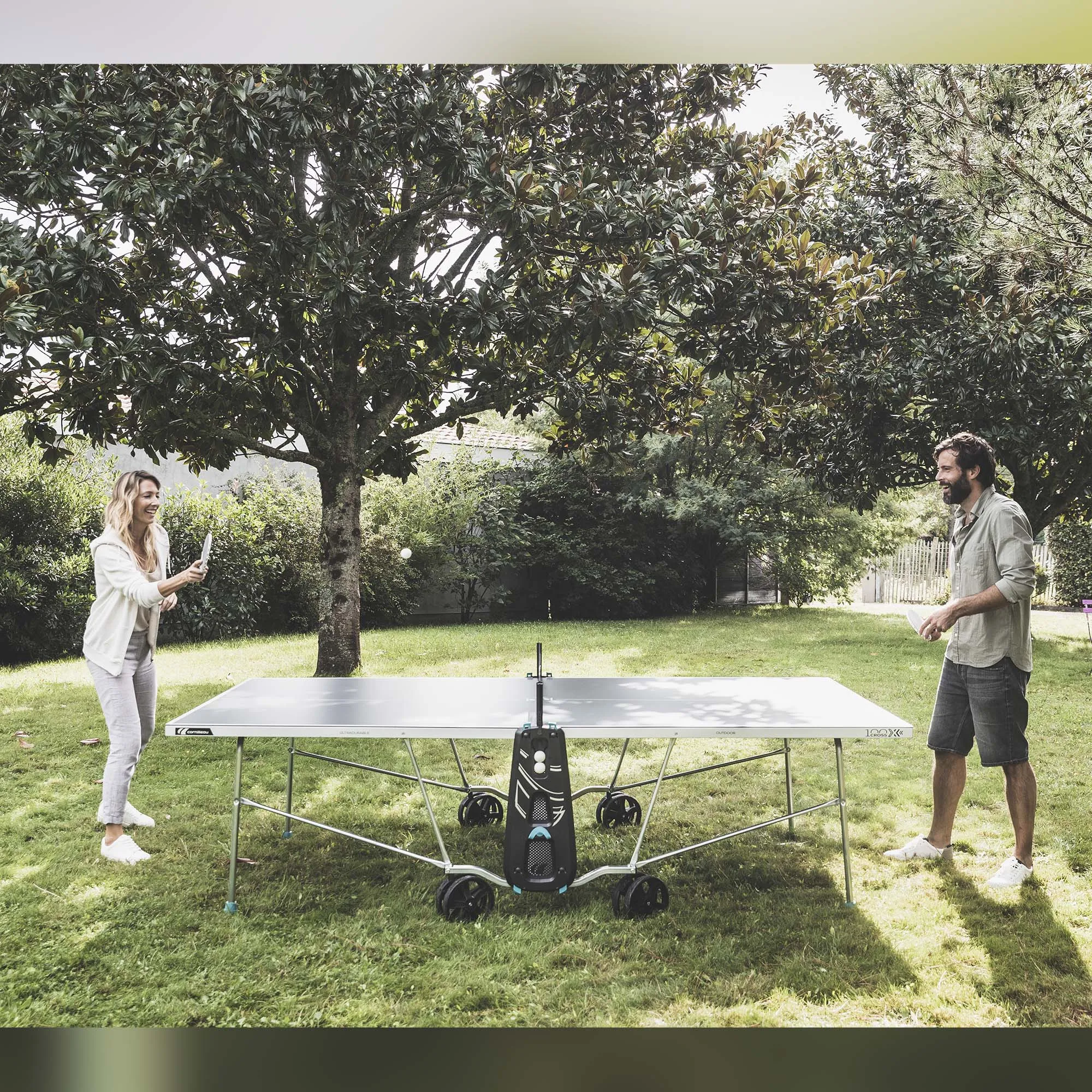 Cornilleau Sport 100X Rollaway Outdoor Table Tennis Table