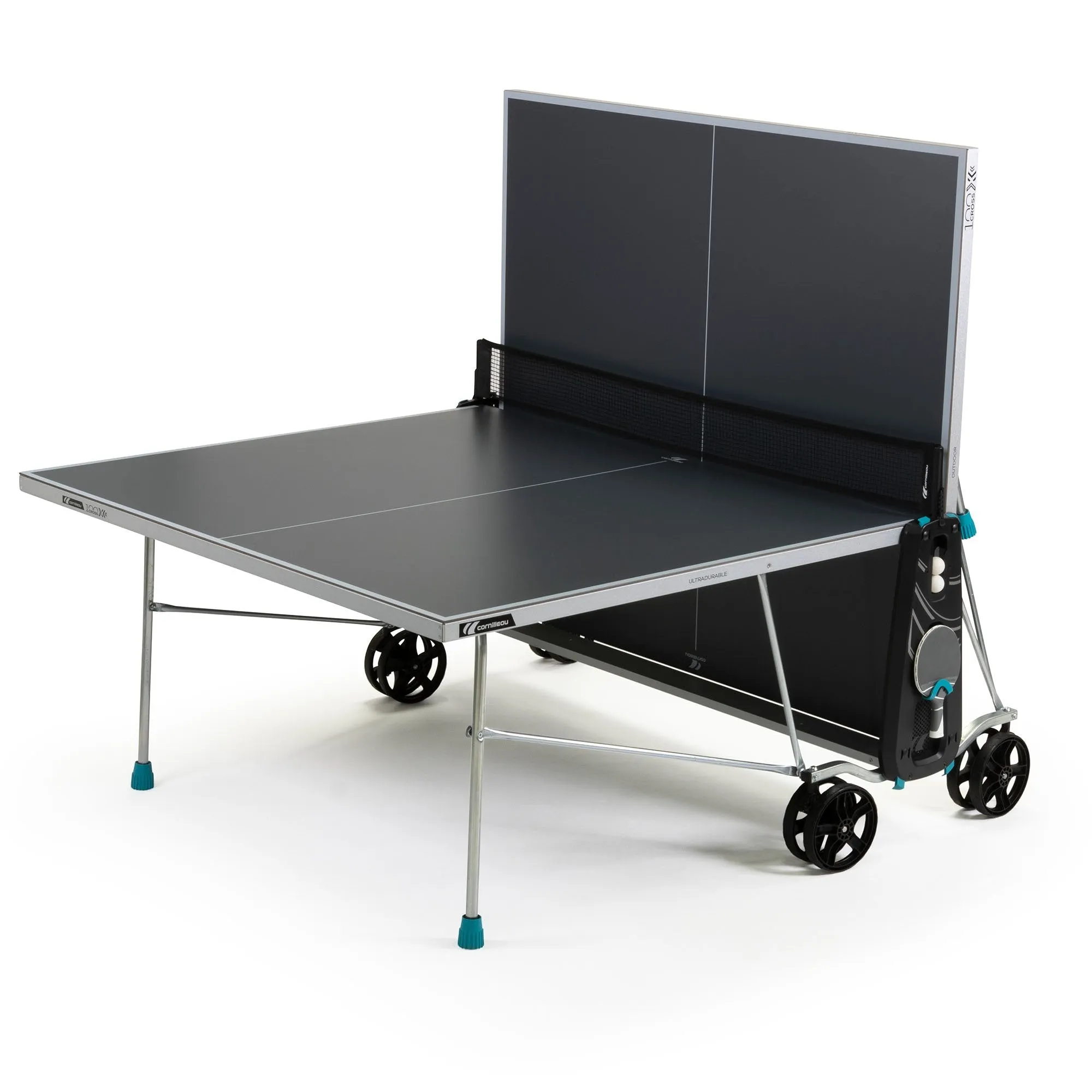 Cornilleau Sport 100X Rollaway Outdoor Table Tennis Table