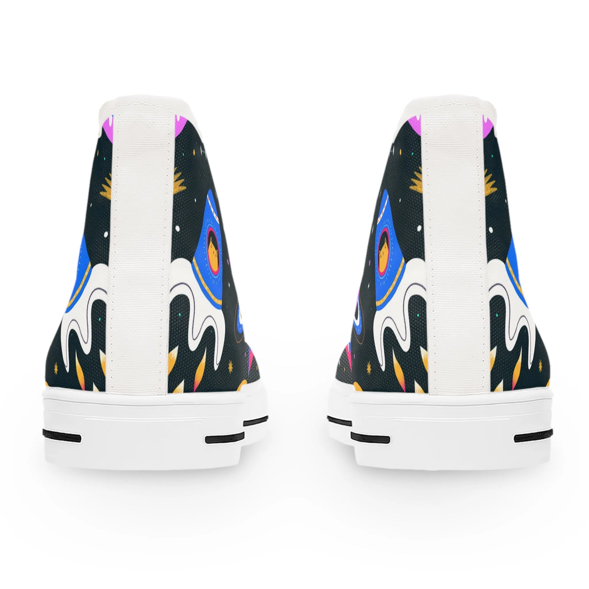 Cosmic Space Women's High Top Sneakers