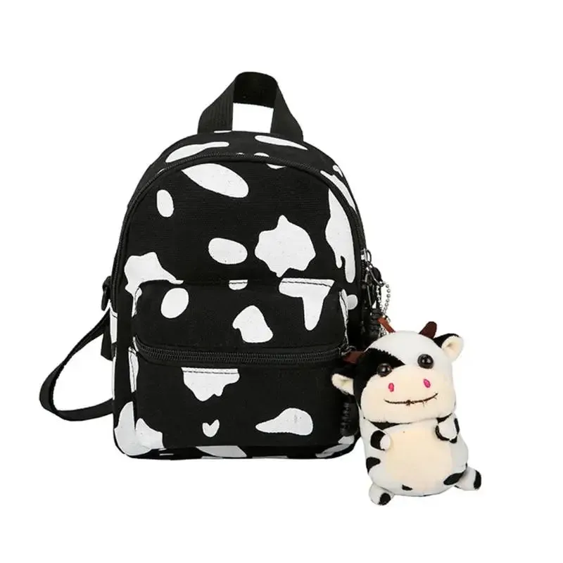 Cow Print Mini Backpacks