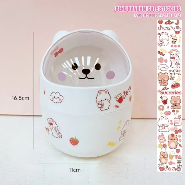 Cute Aesthetic Desktop Bin