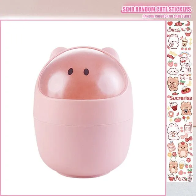 Cute Aesthetic Desktop Bin