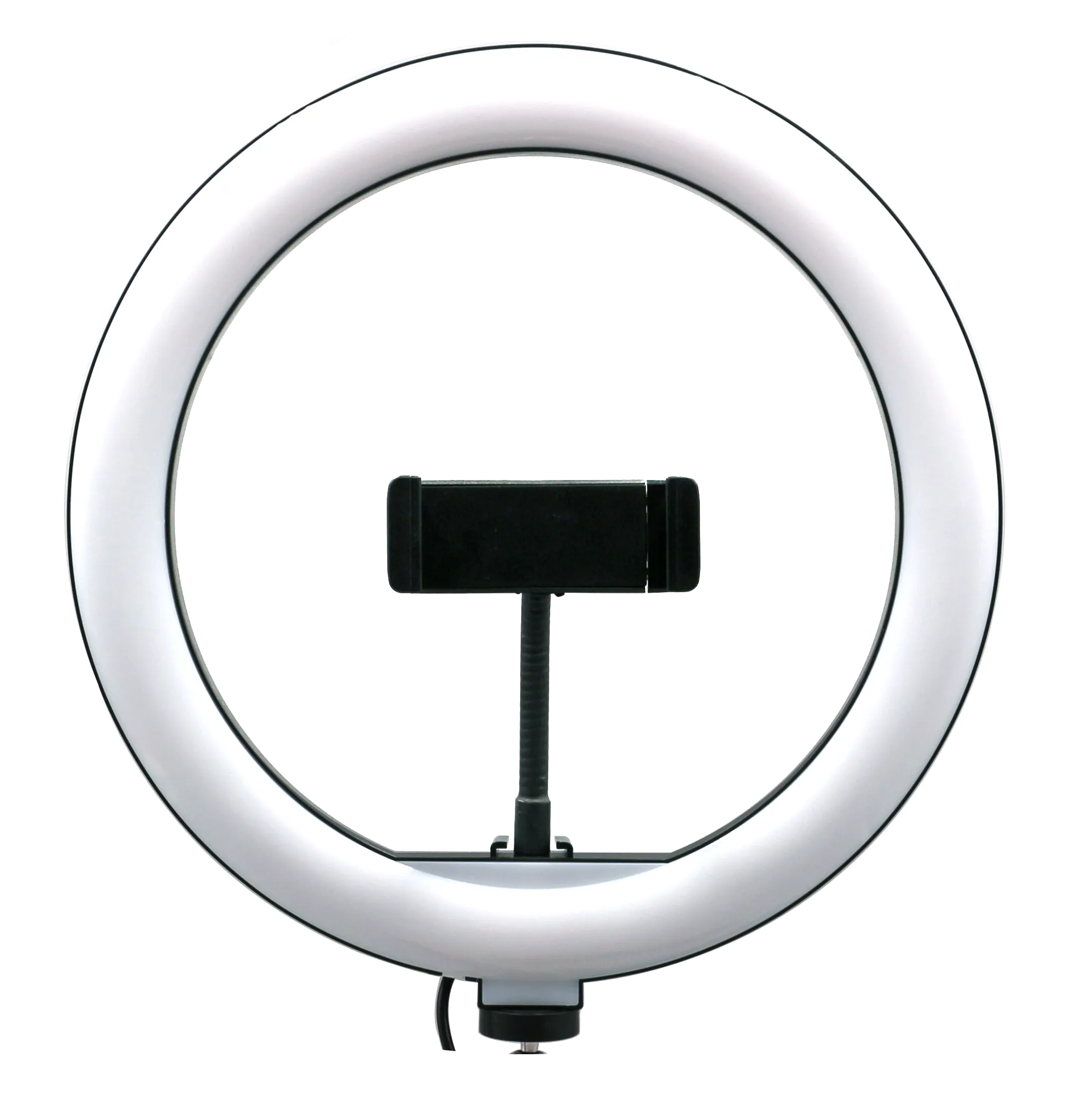 Delia's 12in Ultra-Light LED Ring Light and Phone Holder