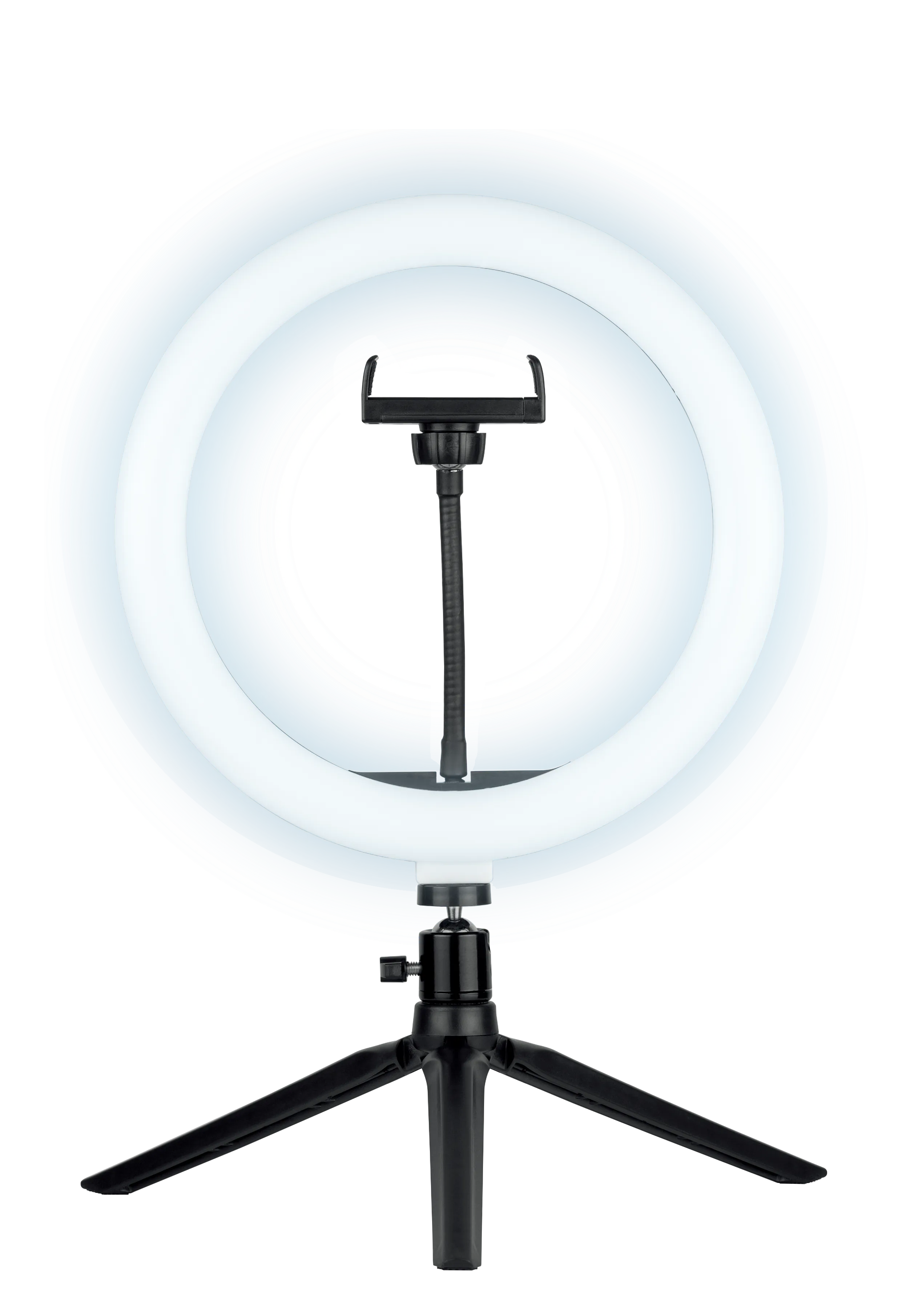 Delia's 12in Ultra-Light LED Ring Light and Phone Holder