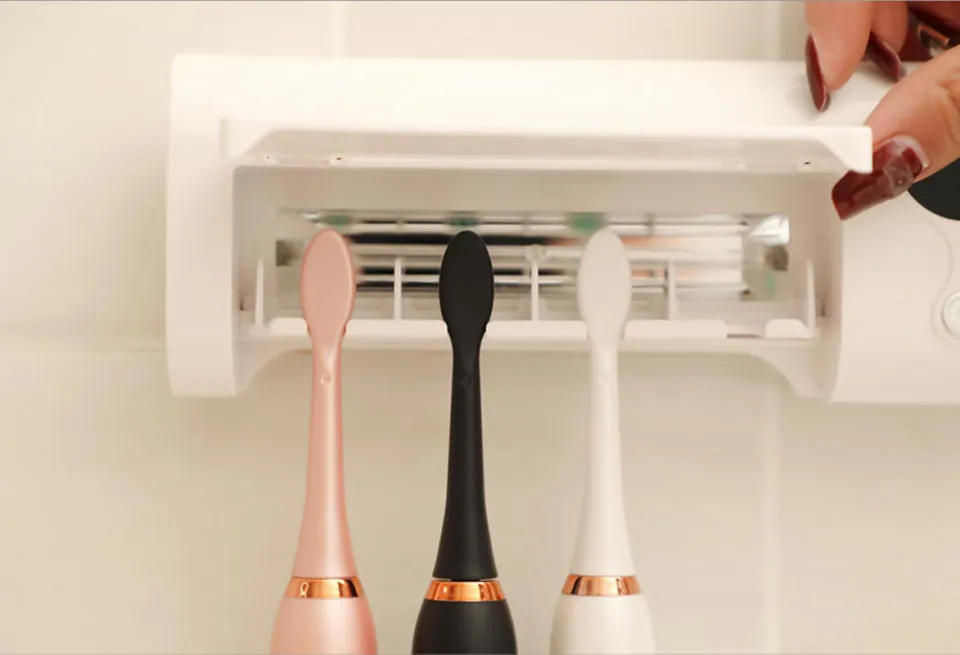 Disinfection Smart UV Toothbrush Holder