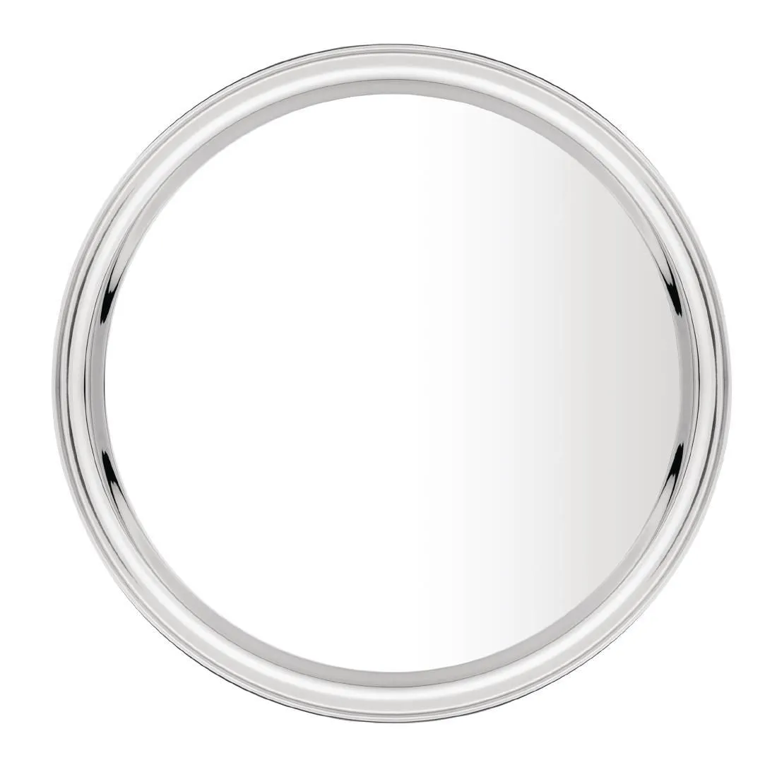 DM193 Olympia Stainless Steel Round Service Tray 355mm