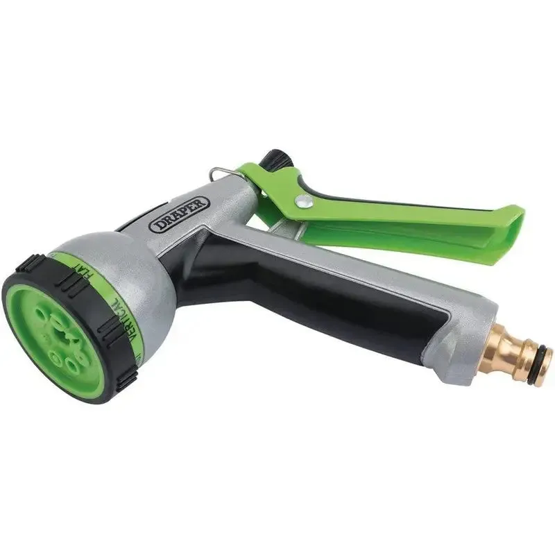 Draper Garden Hose 8 Pattern Spray Gun - 01068