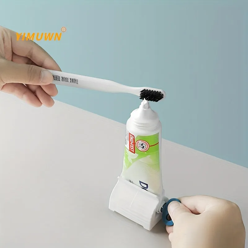 Efficient Toothpaste Squeezer and Dispenser for Bathroom