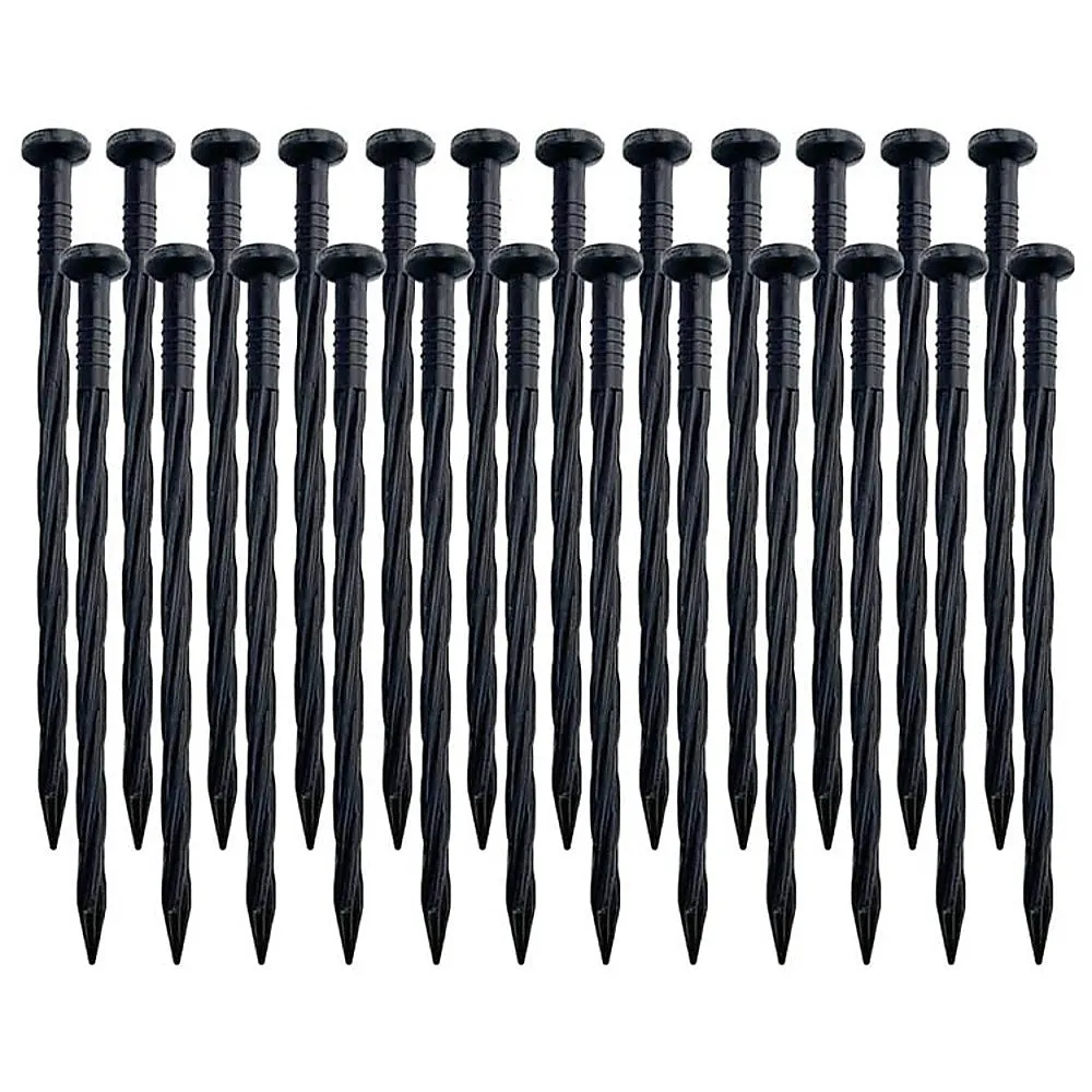 Flexible Weather-Resistant Lawn Edging Kit 10m with Stakes