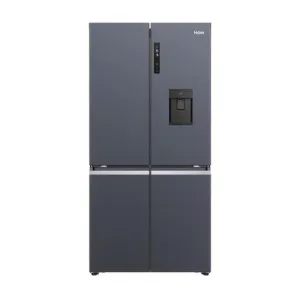 Haier HCR5919EHMB Cube 90 Series 5 American Fridge Freezer Brushed Black