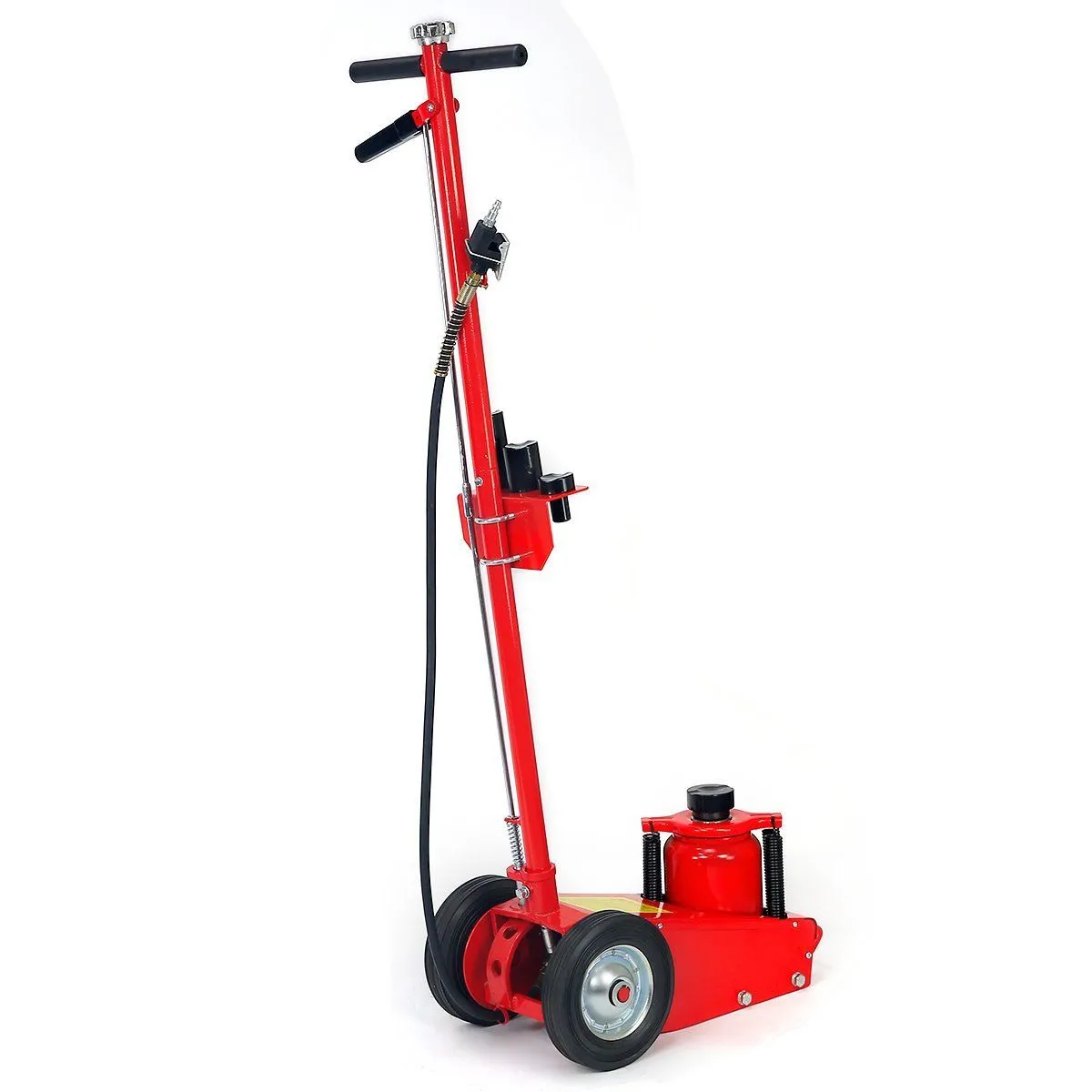 Heavy duty 35 Ton Air Hydraulic Floor Jack Wheels Lift Truck Bus Shop