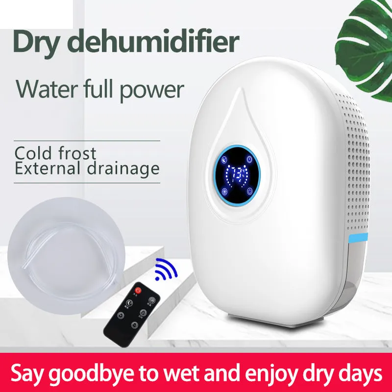 Home Bedroom Mini Dehumidifier With Remote Control