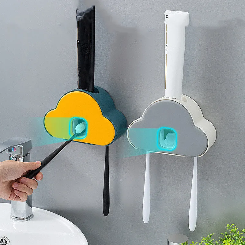 Home Fashion Wall-mounted Automatic Toothpaste Squeezer