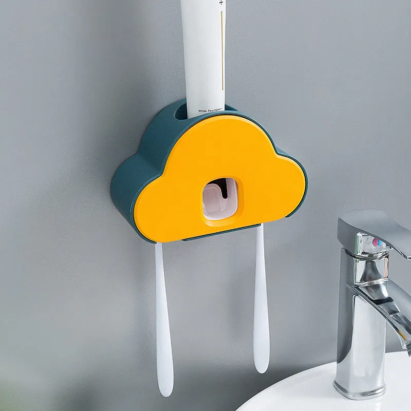 Home Fashion Wall-mounted Automatic Toothpaste Squeezer