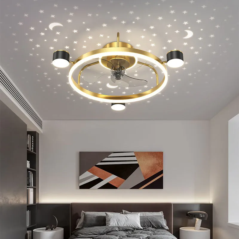 Intelligent Silent Ceiling Fan Lamp