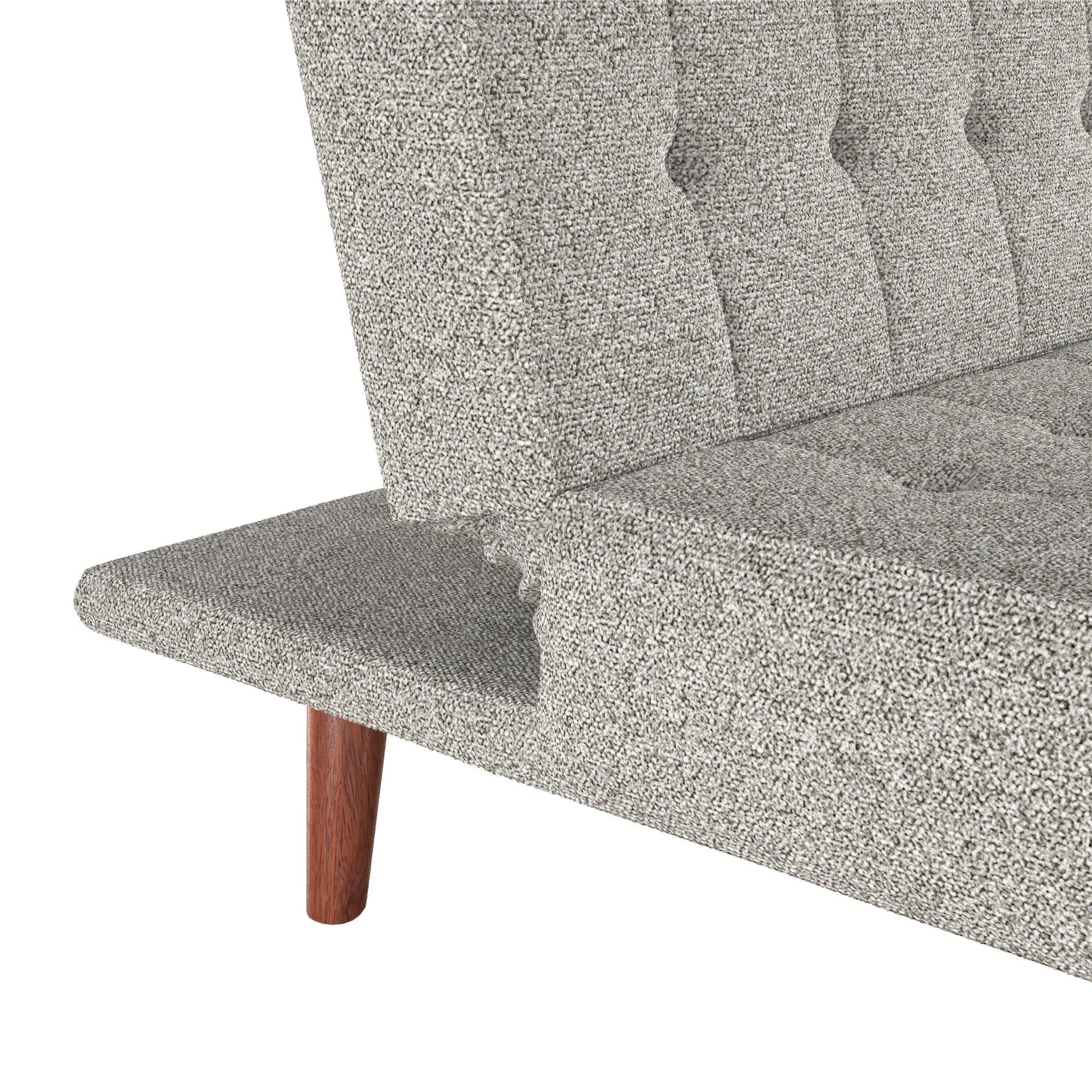 Keiran Armless Upholstered Futon