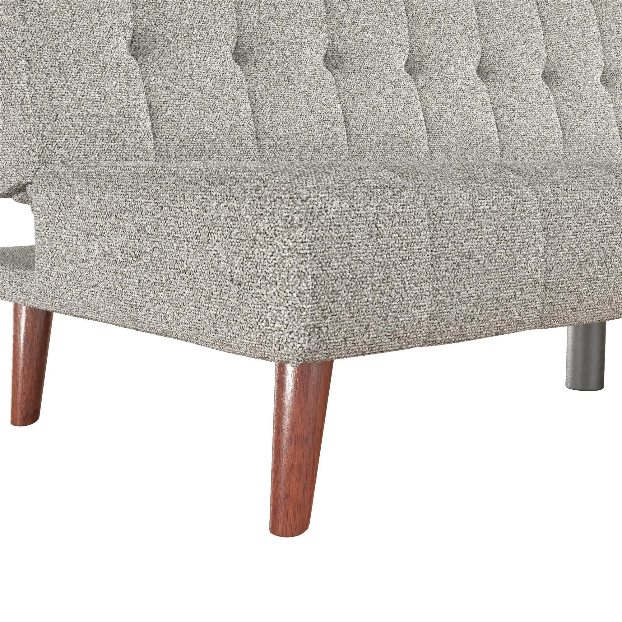 Keiran Armless Upholstered Futon