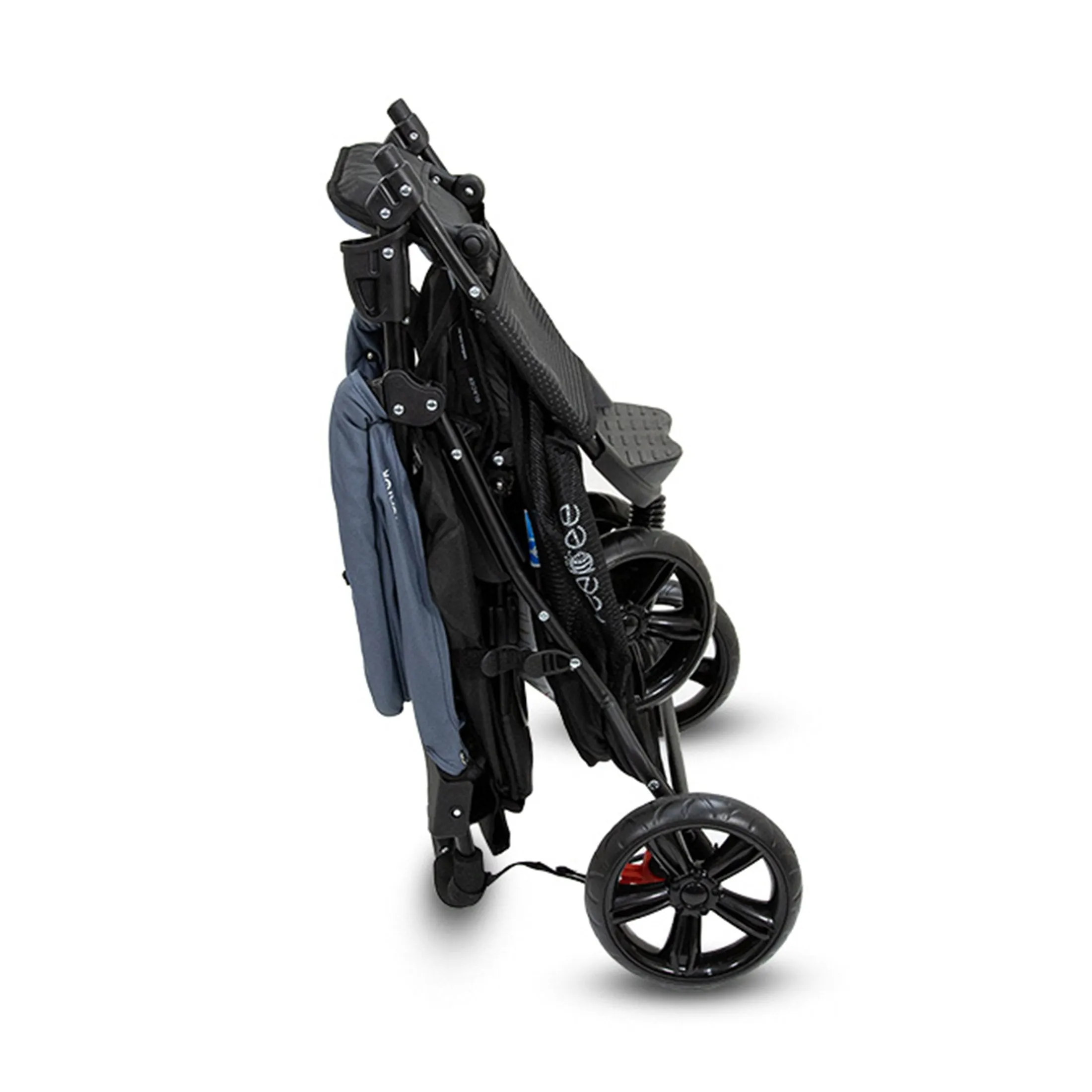 Lightweight 3-Wheel Stroller with UPF Canopy for Newborns and Toddlers - Veebee Navigator