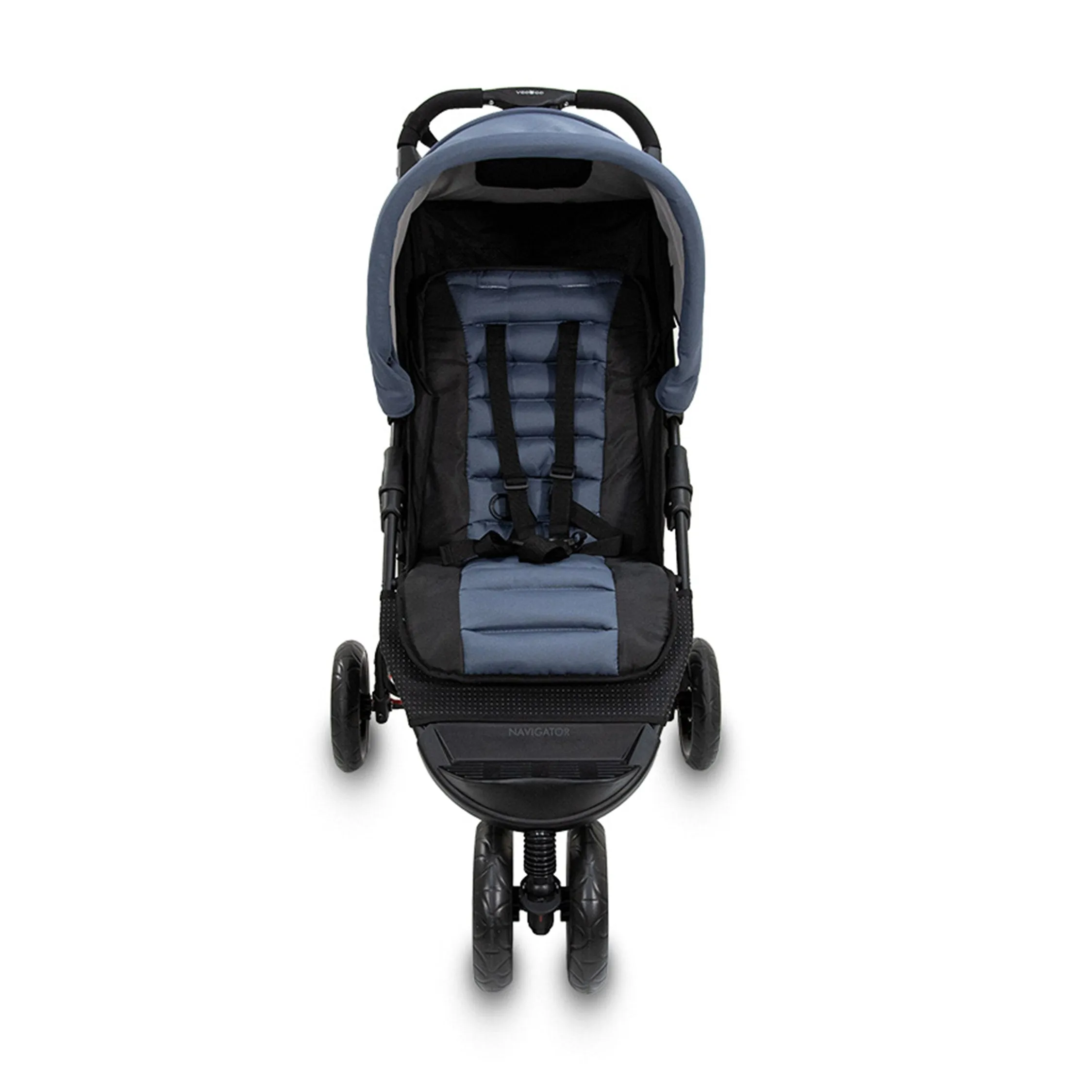 Lightweight 3-Wheel Stroller with UPF Canopy for Newborns and Toddlers - Veebee Navigator