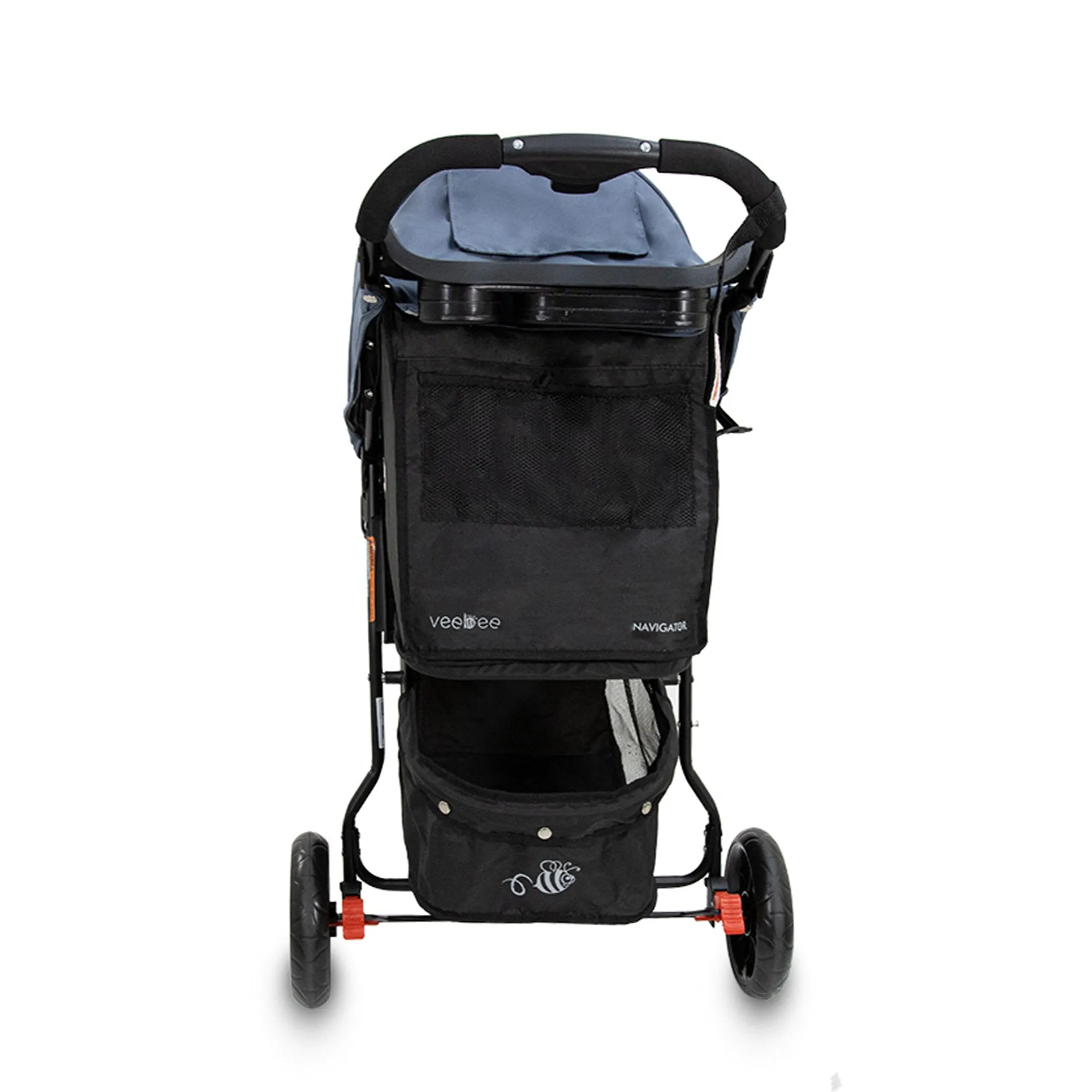 Lightweight 3-Wheel Stroller with UPF Canopy for Newborns and Toddlers - Veebee Navigator