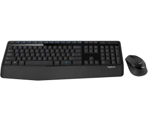 Logitech MK345 Comfort Wireless Keyboard and Mouse Combo Comfortable wireless combo with palm rest