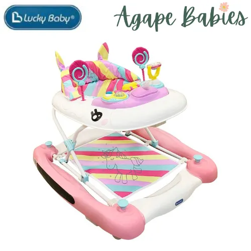 Lucky Baby 2 in 1 Baby Walker / Rocker - Yoona Unicorn