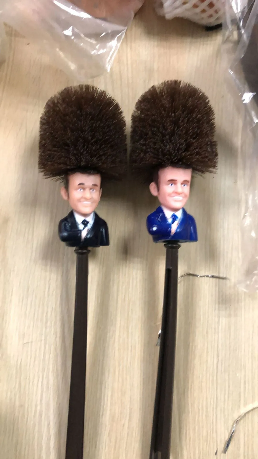 Macron Toilet Brush Amazon TRUMP TOILET