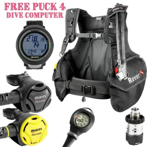 Mares Rover 2S Set   FREE PUCK4 Dive Computer