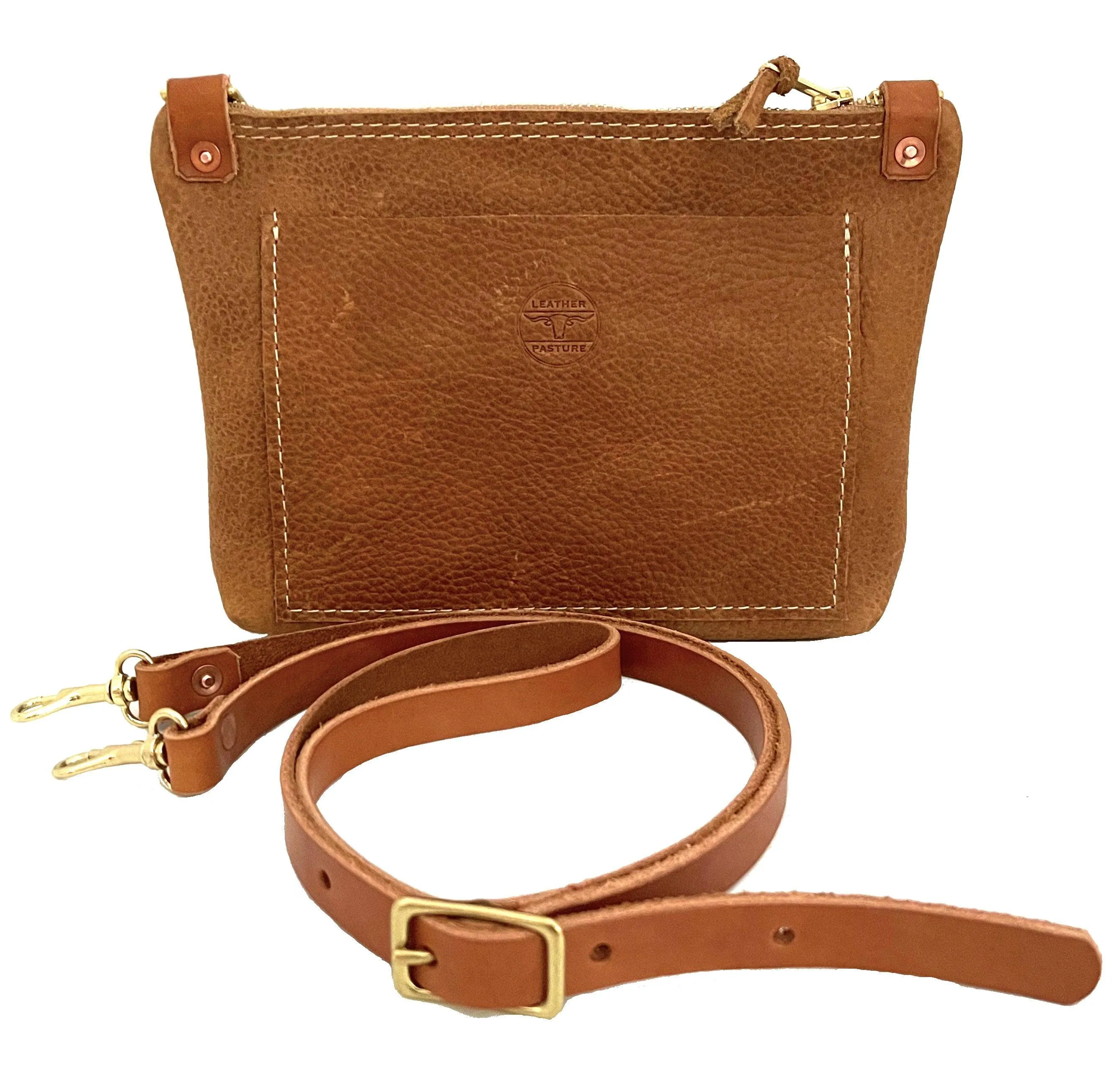 Olivia Leather Crossbody Bag