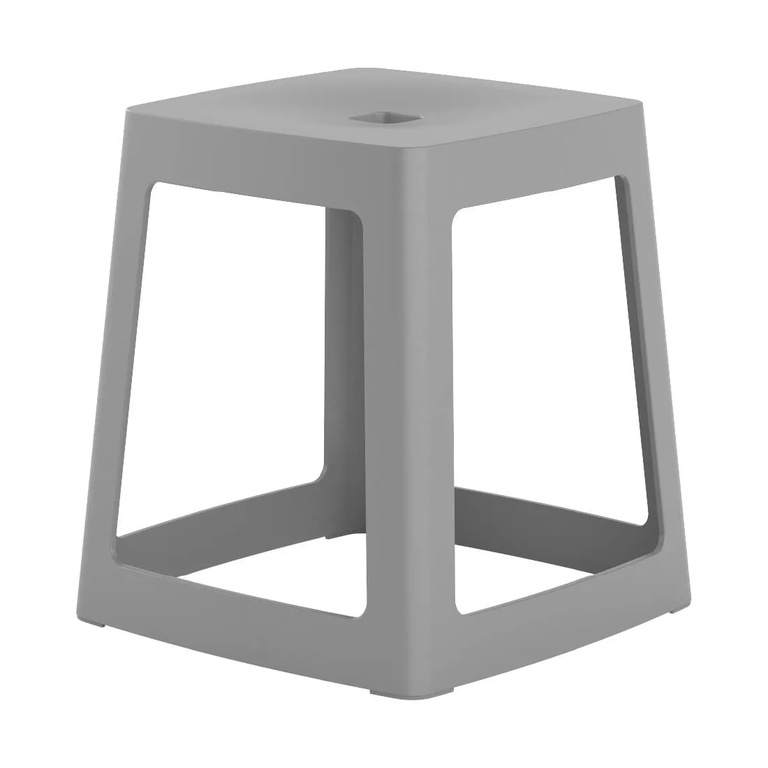 Origin Base Stool Mouse Grey 400x400x440mm (Pack of 2)