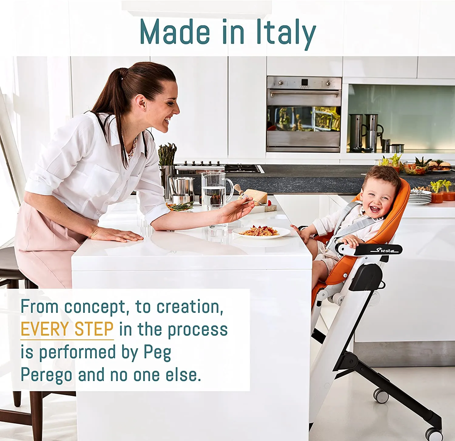 Peg Perego Siesta High Chair | Berry