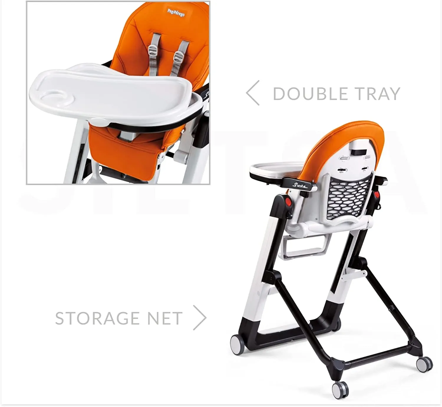 Peg Perego Siesta High Chair | Berry