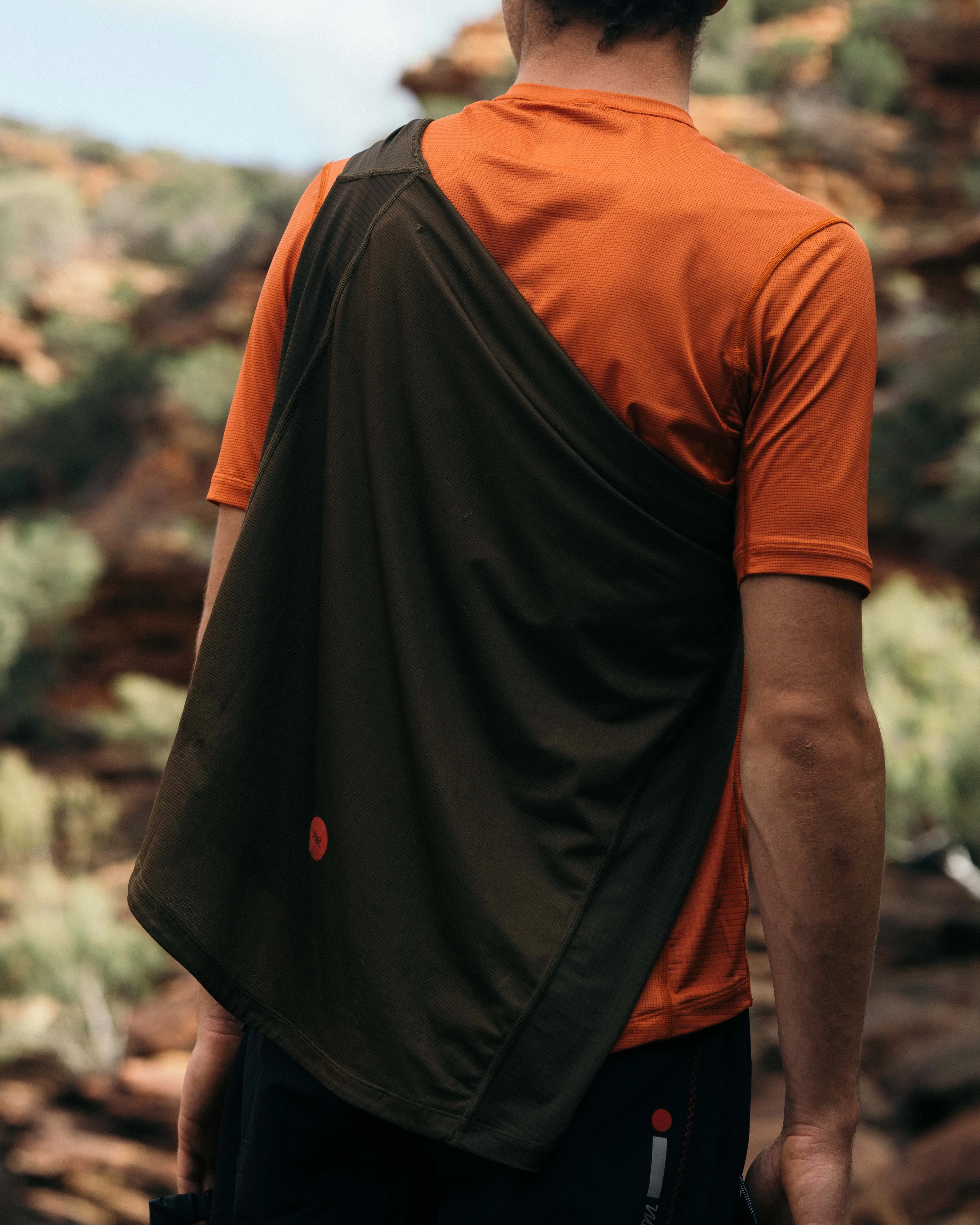 Pro Nomadic Short Sleeve Tech Tee - Burnt Orange