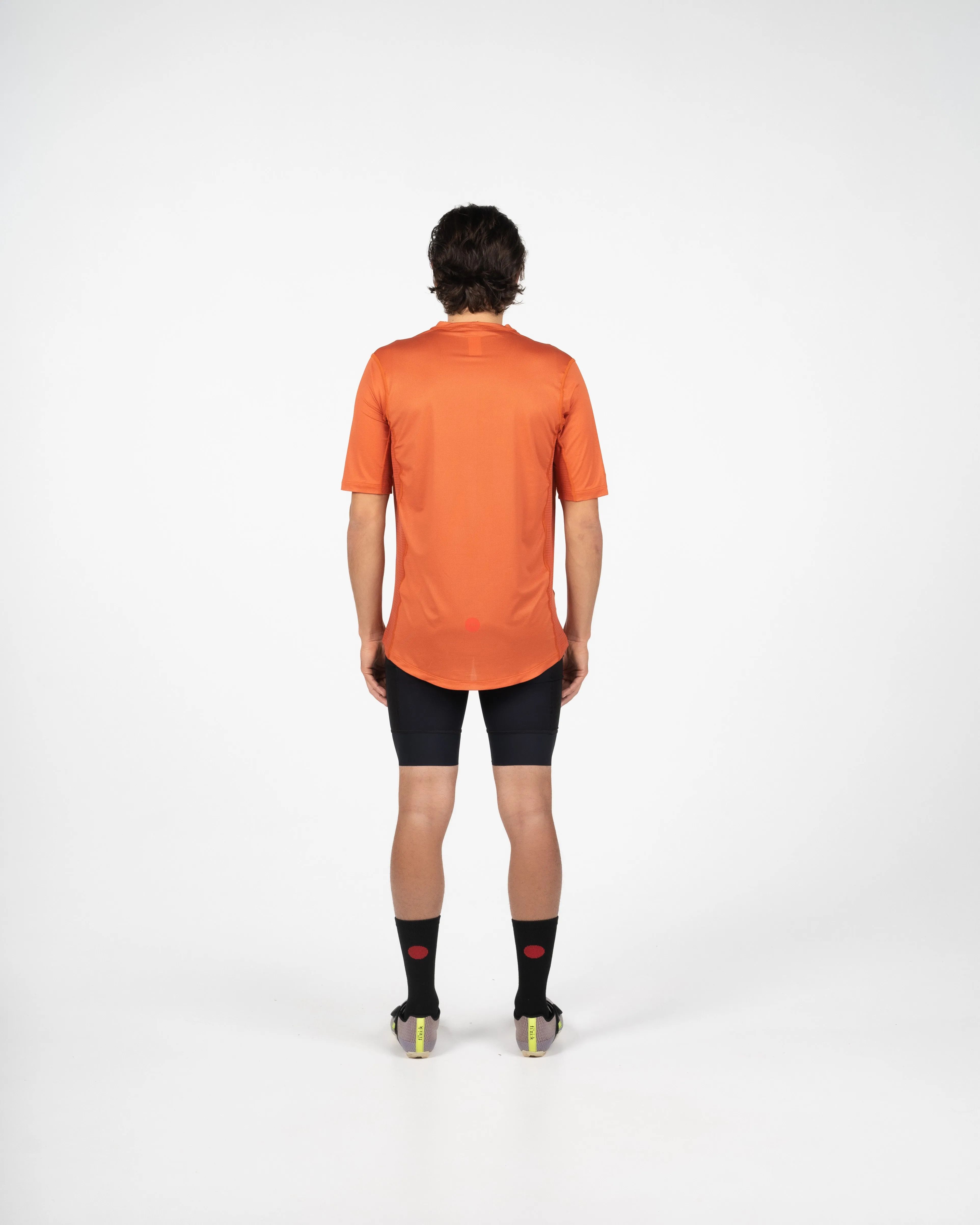 Pro Nomadic Short Sleeve Tech Tee - Burnt Orange